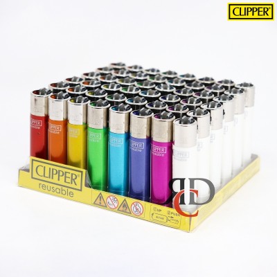 CLIPPER LIGHTER CRYSTAL RAINBOW 48CT/ DISPLAY - RCL63